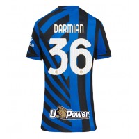 Koszulka piłkarska Inter Milan Matteo Darmian #36 Strój Domowy dla kobiety 2024-25 tanio Krótki Rękaw